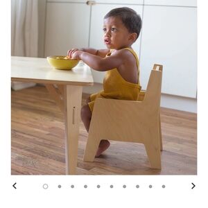 Adjustable Montessori Weaning Table and Chair Set